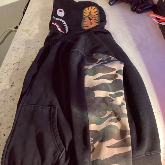 Medium bape zip up jacket